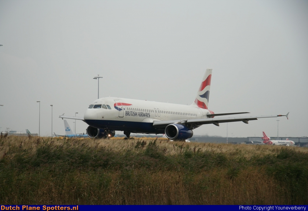 G-EUUF Airbus A320 British Airways by Youneverberry