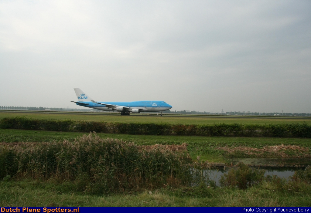 PH-BFK Boeing 747-400 KLM Royal Dutch Airlines by Youneverberry
