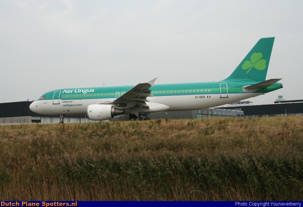 EI-DEB Airbus A320 Aer Lingus by Youneverberry
