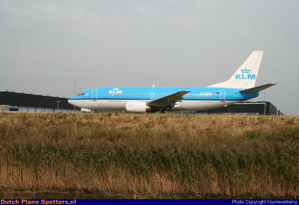 PH-BDO Boeing 737-300 KLM Royal Dutch Airlines by Youneverberry
