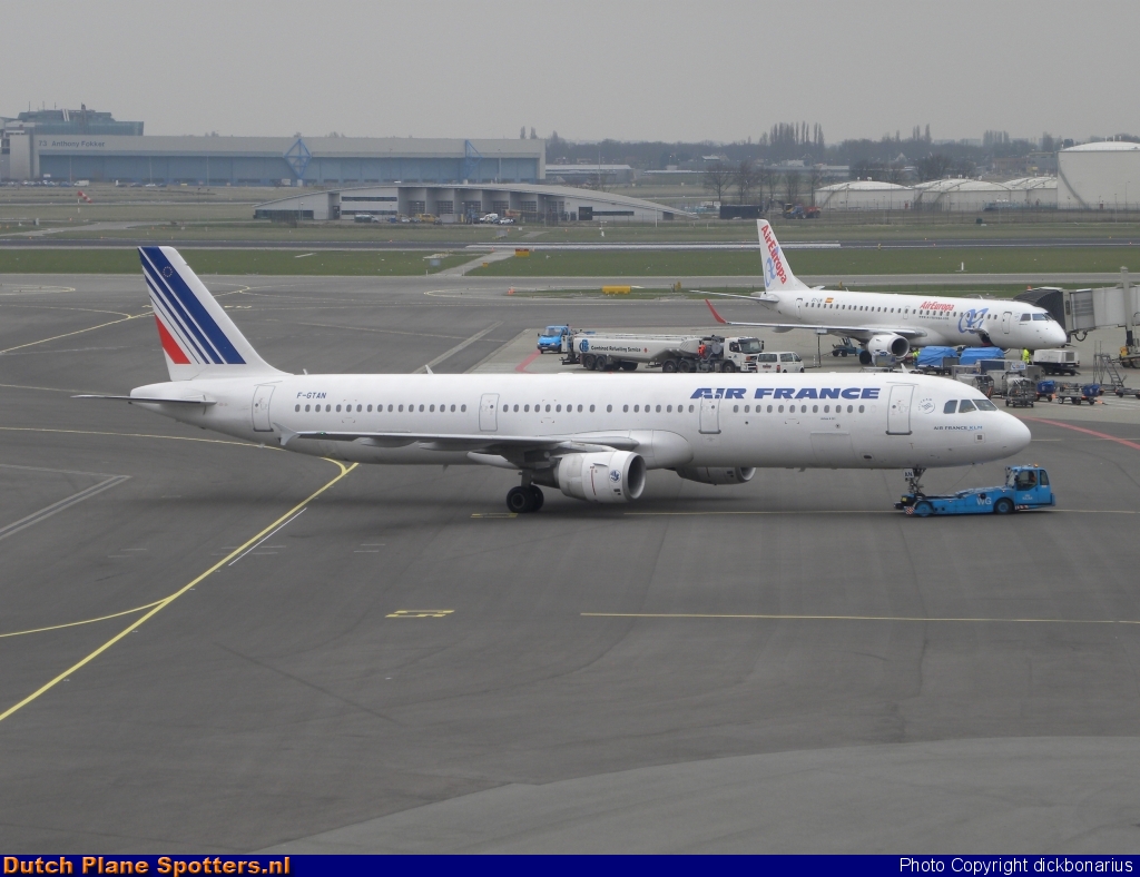 F-GTAN Airbus A321 Air France by dickbonarius