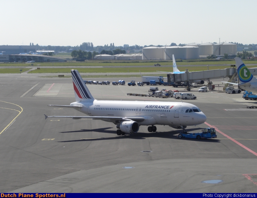 F-GFKV Airbus A320 Air France by dickbonarius