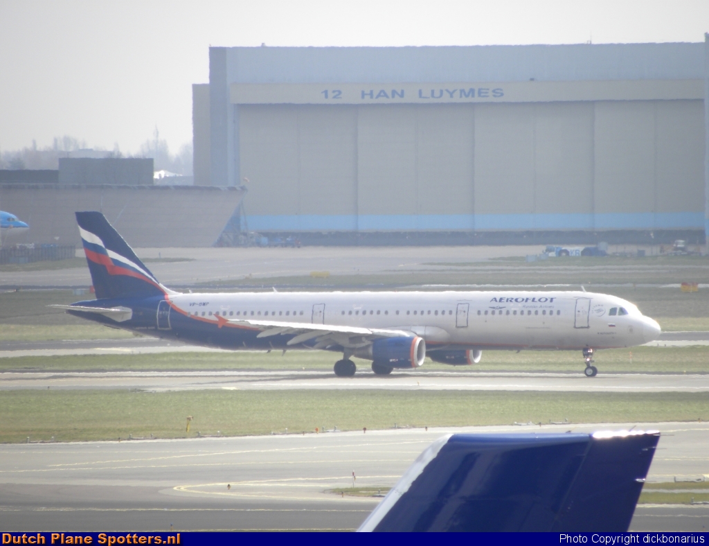 VP-BWP Airbus A321 Aeroflot - Russian Airlines by dickbonarius