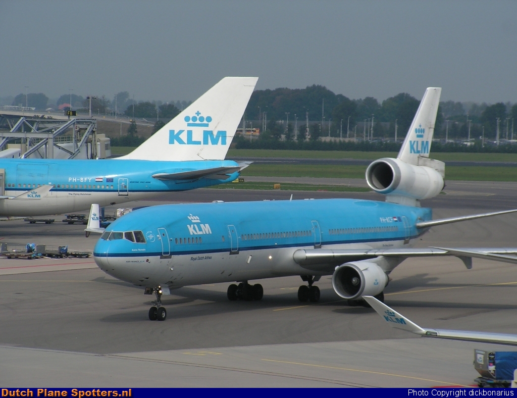 PH-KCF McDonnell Douglas MD-11 KLM Royal Dutch Airlines by dickbonarius