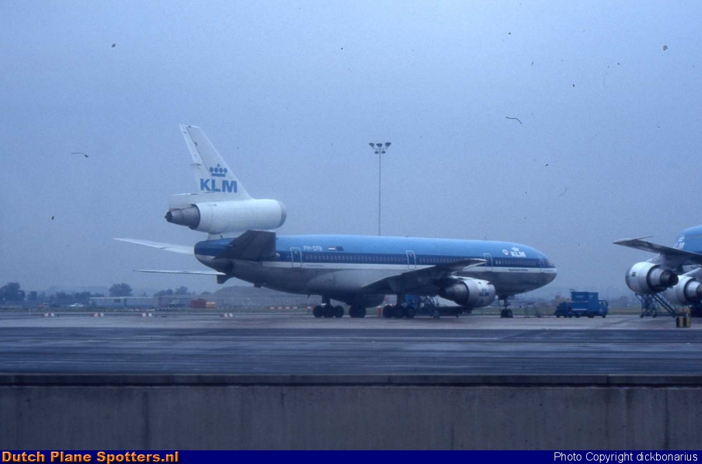 PH-DTB McDonnell Douglas DC-10 KLM Royal Dutch Airlines by dickbonarius