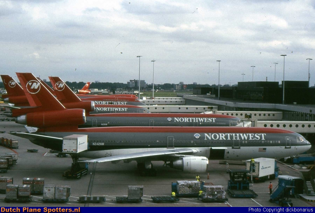 N242NW McDonnell Douglas DC-10 Northwest Airlines by dickbonarius