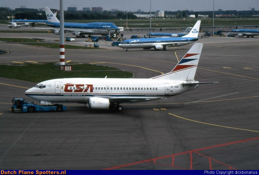 OK-XGA Boeing 737-500 CSA Czech Airlines by dickbonarius