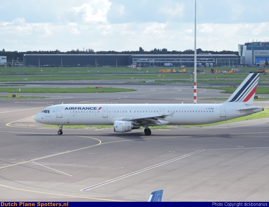 F-GTAM Airbus A321 Air France by dickbonarius
