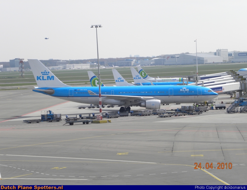 PH-AOL Airbus A330-200 KLM Royal Dutch Airlines by dickbonarius