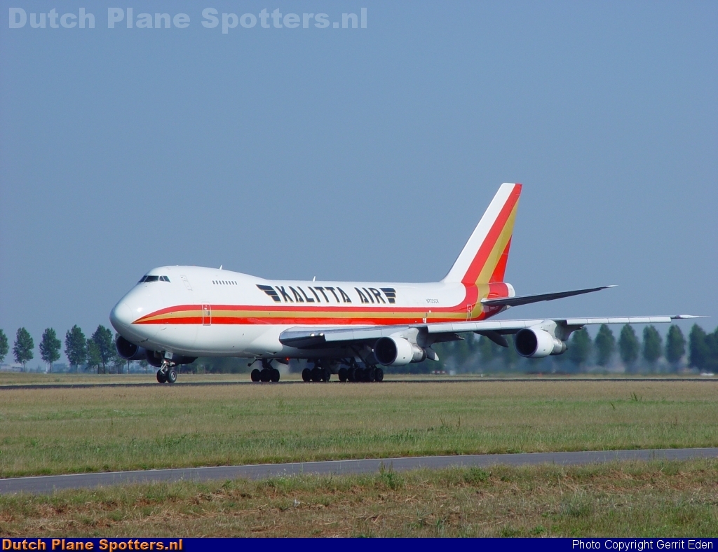 N705CK Boeing 747-200 Kalitta by Gerrit Eden