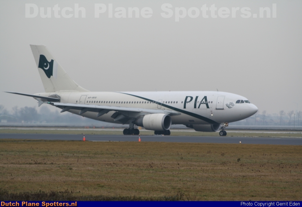 AP-BEQ Airbus A310 PIA Pakistan International Airlines by Gerrit Eden