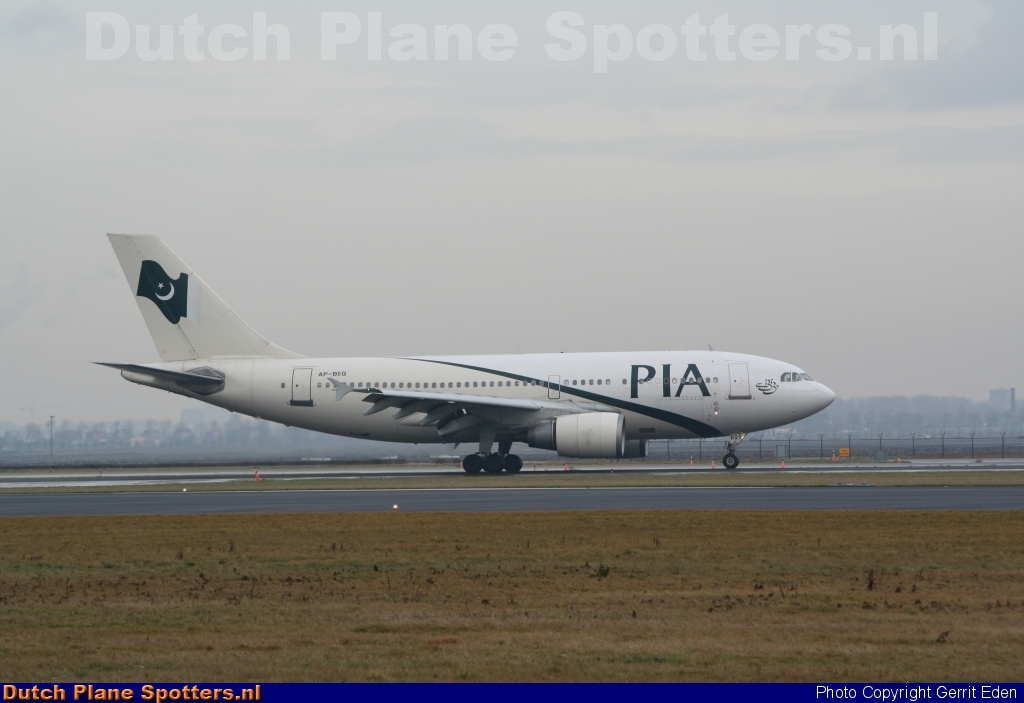 AP-BEQ Airbus A310 PIA Pakistan International Airlines by Gerrit Eden