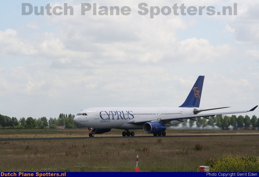 5B-DBS Airbus A330-200 Cyprus Airways by Gerrit Eden
