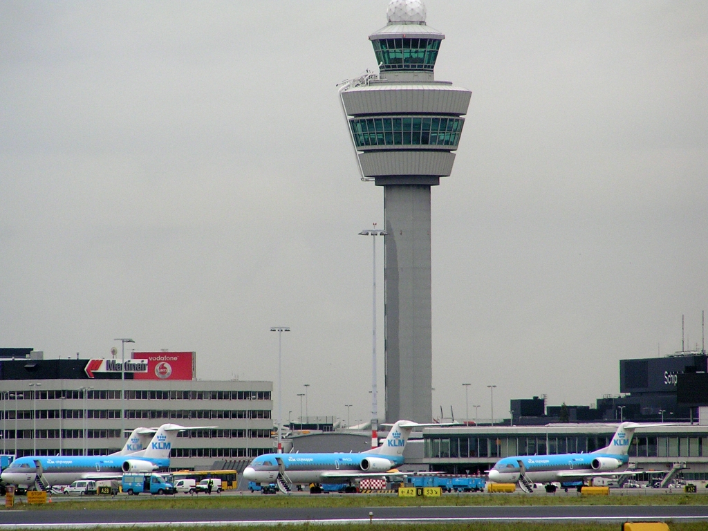 EHAM Airport Tower by jeremy
