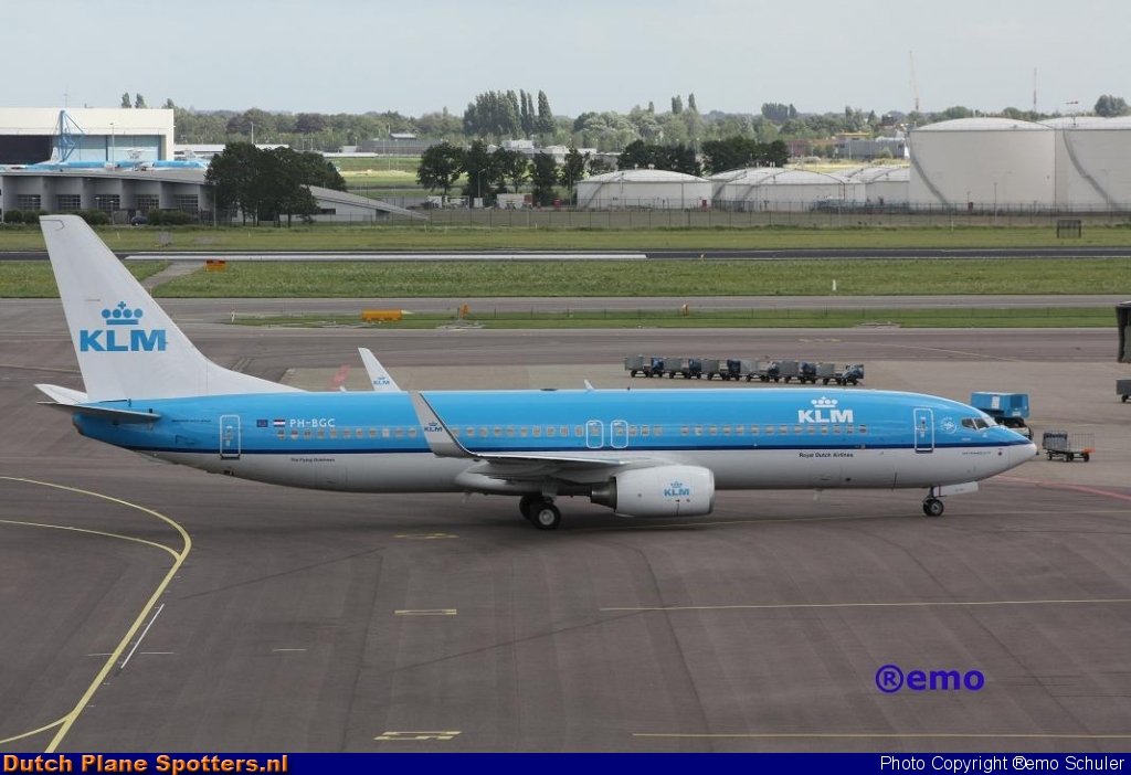 PH-BGC Boeing 737-800 KLM Royal Dutch Airlines by ®emo Schuler