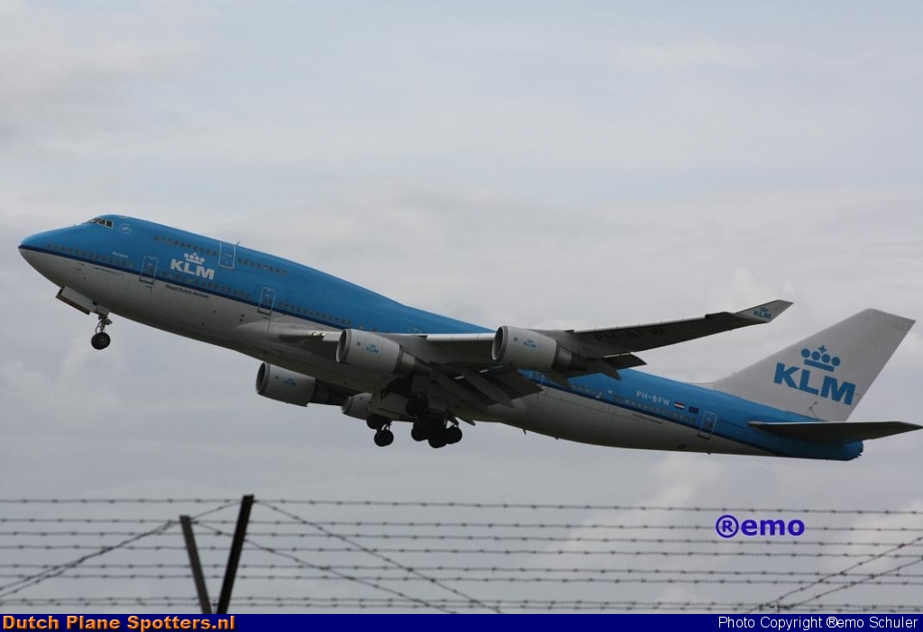 PH-BFW Boeing 747-400 KLM Royal Dutch Airlines by ®emo Schuler