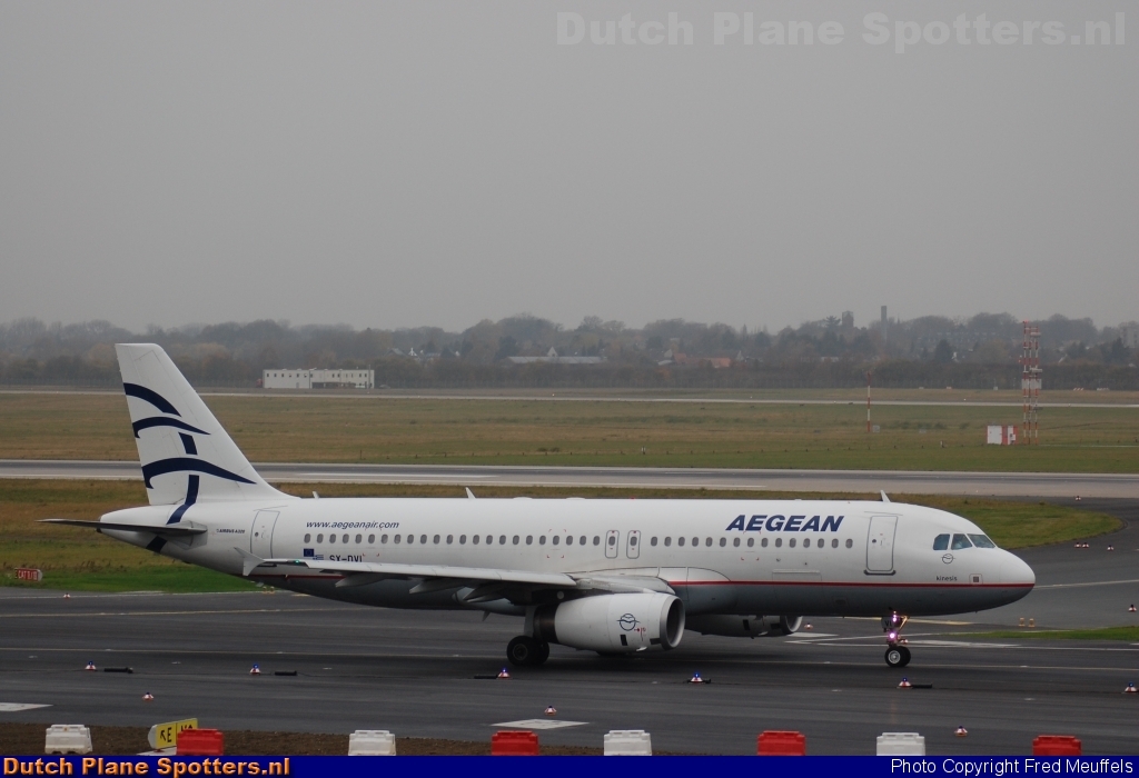 SX-DVI Airbus A320 Aegean Airlines by Fred Meuffels