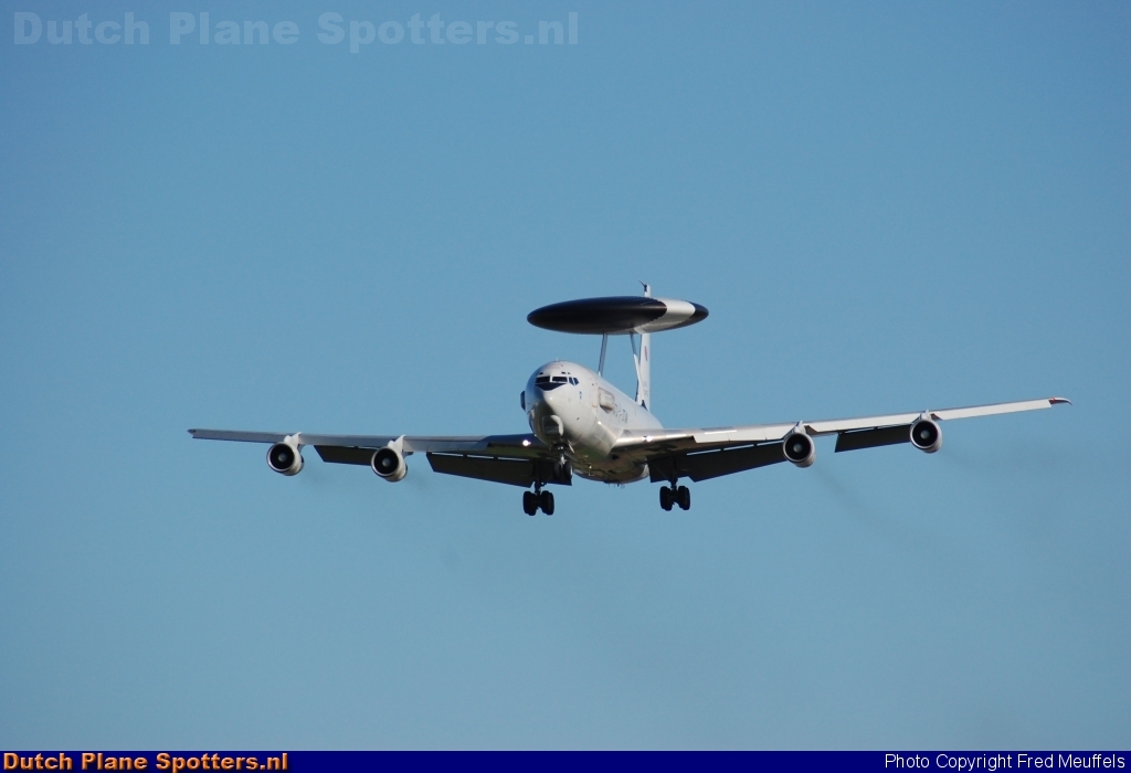LX-N90455 Boeing E-3 Sentry MIL - NATO Airborne Early Warning Force by Fred Meuffels
