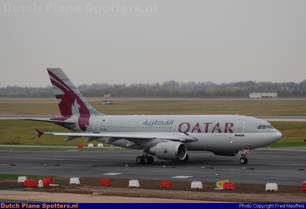 A7-AFE Airbus A310 Qatar Airways by Fred Meuffels