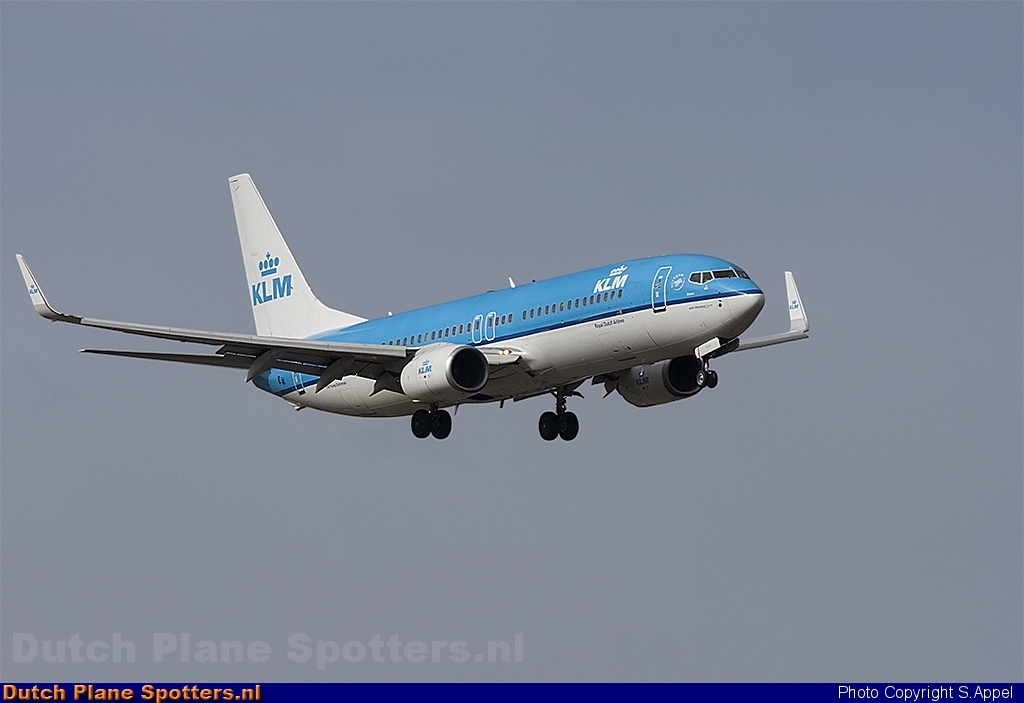 PH-BXG Boeing 737-800 KLM Royal Dutch Airlines by S.Appel
