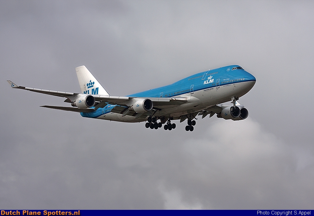 PH-BFT Boeing 747-400 KLM Royal Dutch Airlines by S.Appel