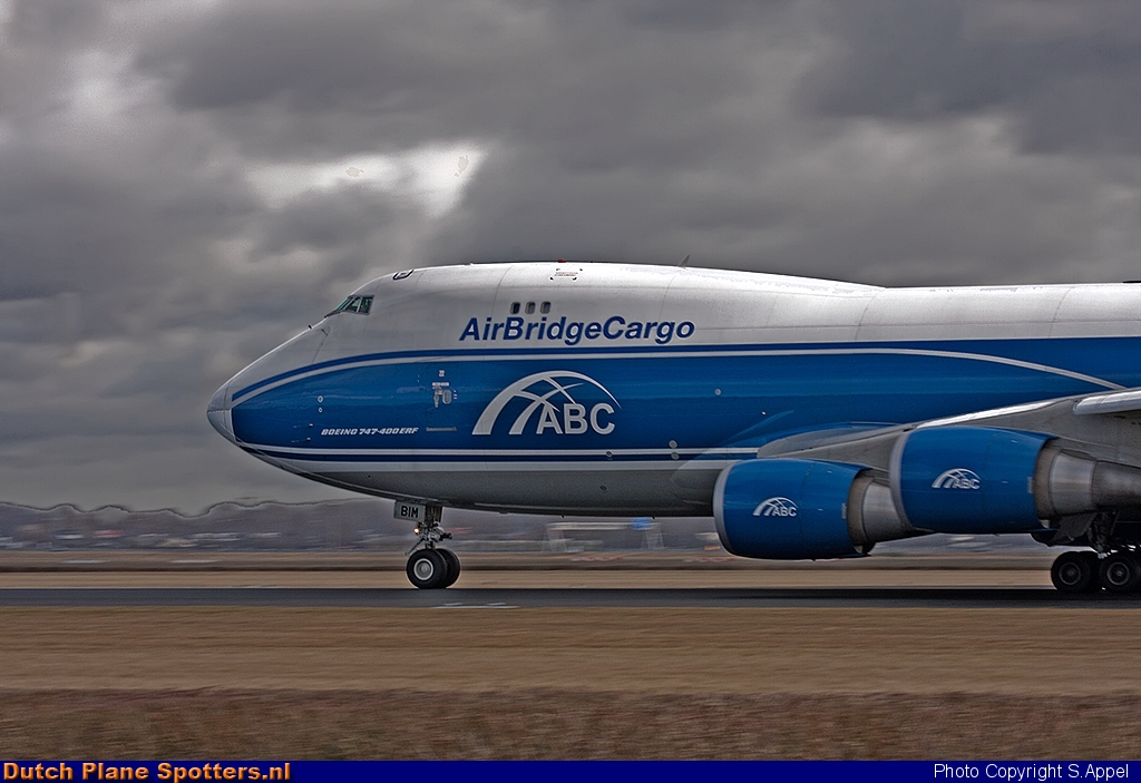 VP-BIM Boeing 747-400 AirBridgeCargo by S.Appel