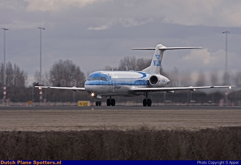 PH-JCT Fokker 70 KLM Cityhopper by S.Appel