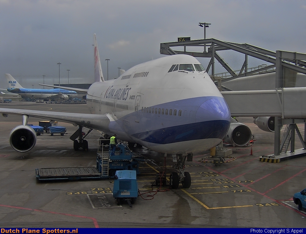 B-18272 Boeing 747-400 China Airlines by S.Appel