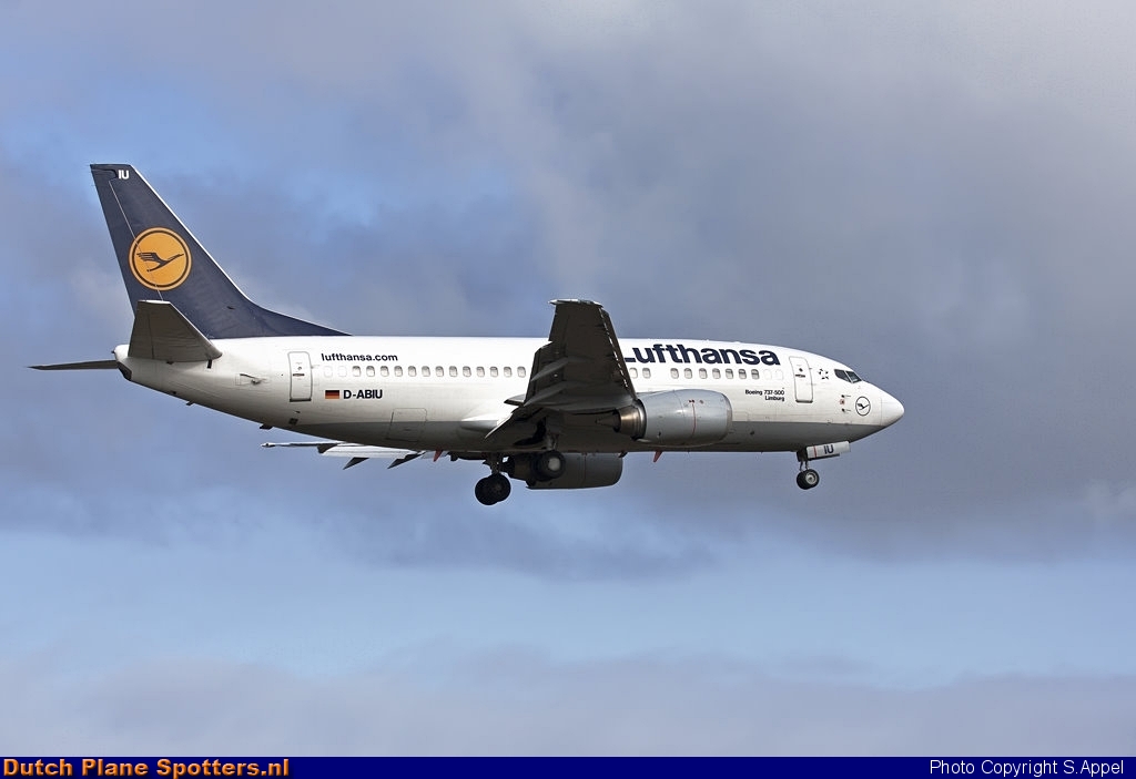 D-ABIU Boeing 737-500 Lufthansa by S.Appel