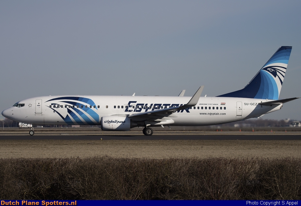 SU-GCZ Boeing 737-800 Egypt Air by S.Appel