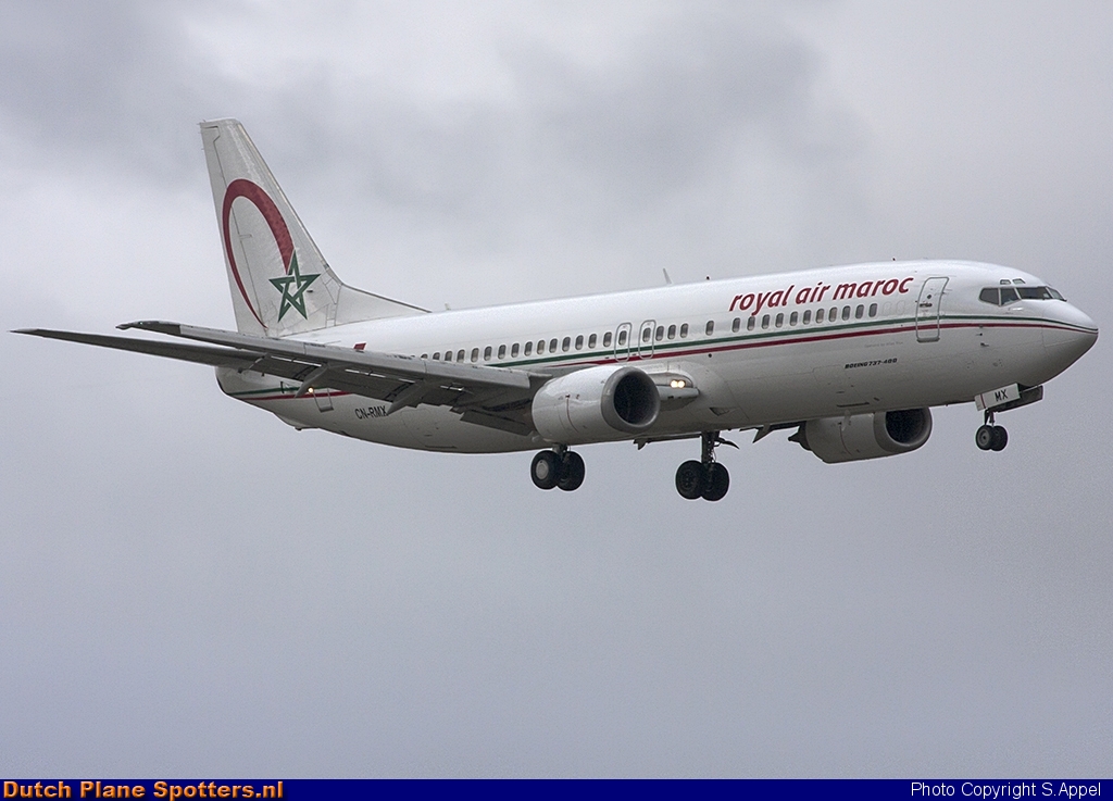 CN-RMX Boeing 737-400 Royal Air Maroc by S.Appel