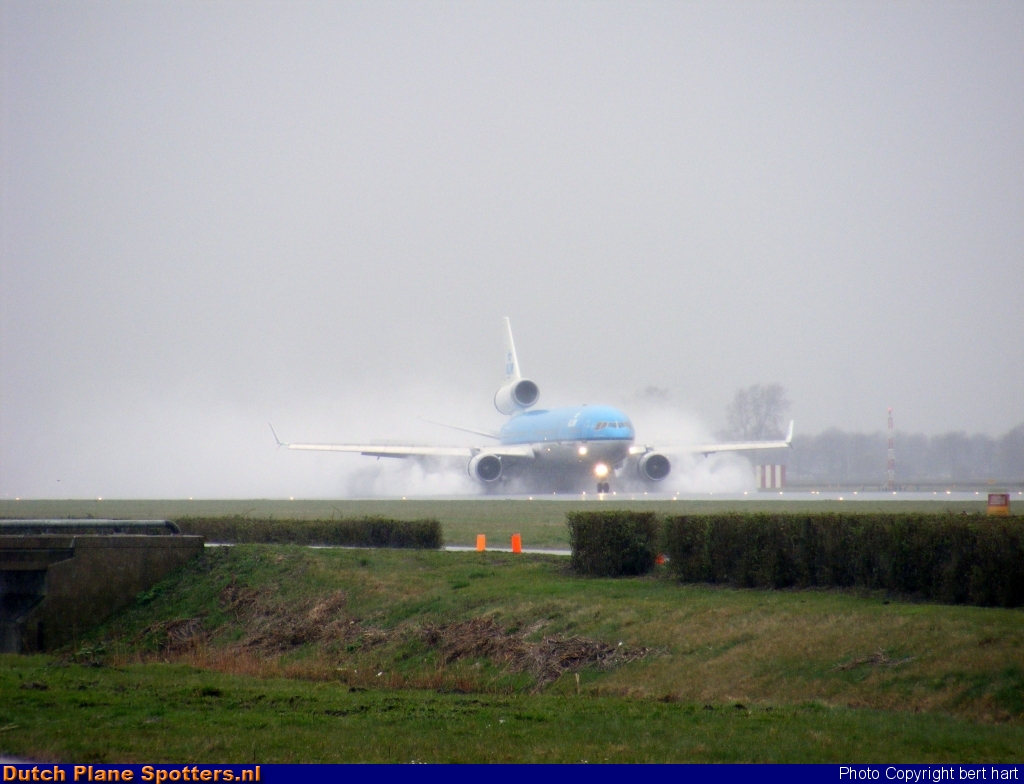  McDonnell Douglas MD-11 KLM Royal Dutch Airlines by bert hart