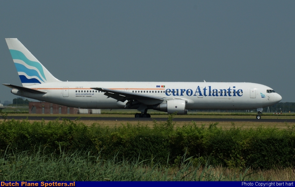 CS-TFT Boeing 767-300 Euro Atlantic by bert hart