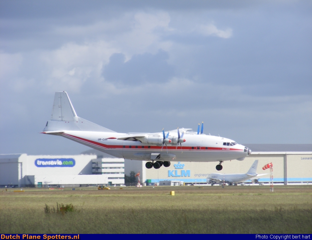 UR-CAH Antonov An-12 Meridian Aviation by bert hart