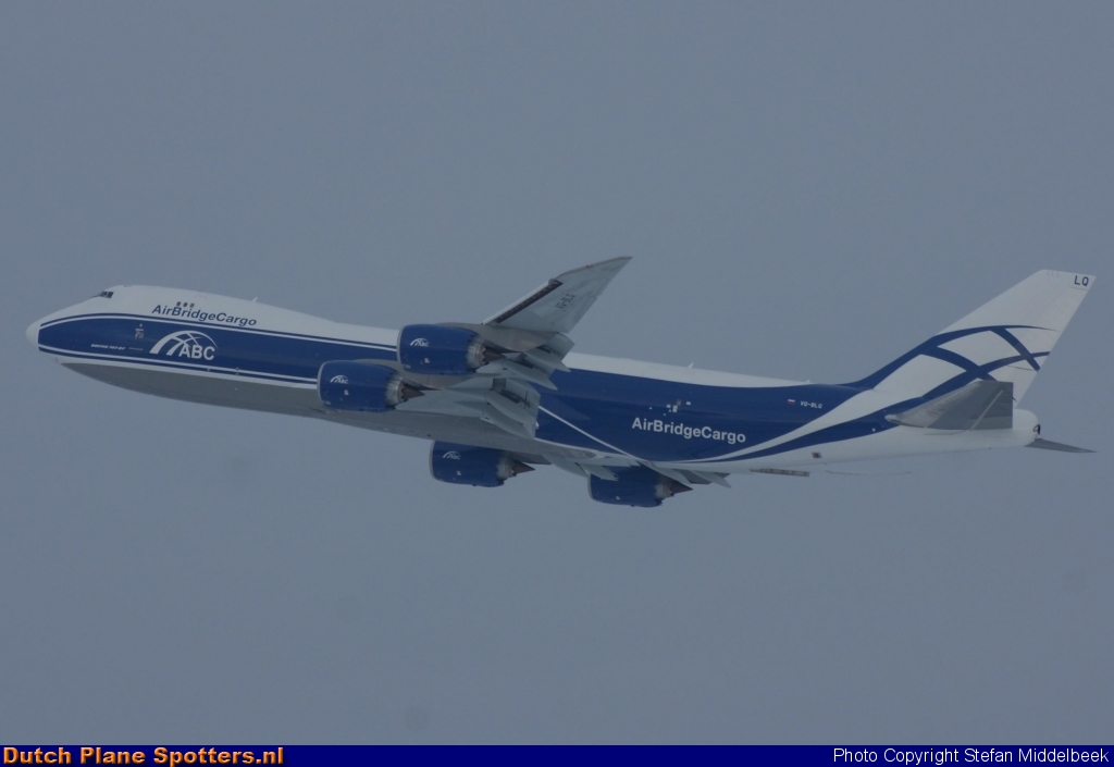 VQ-BLQ Boeing 747-8 AirBridgeCargo by Stefan Middelbeek
