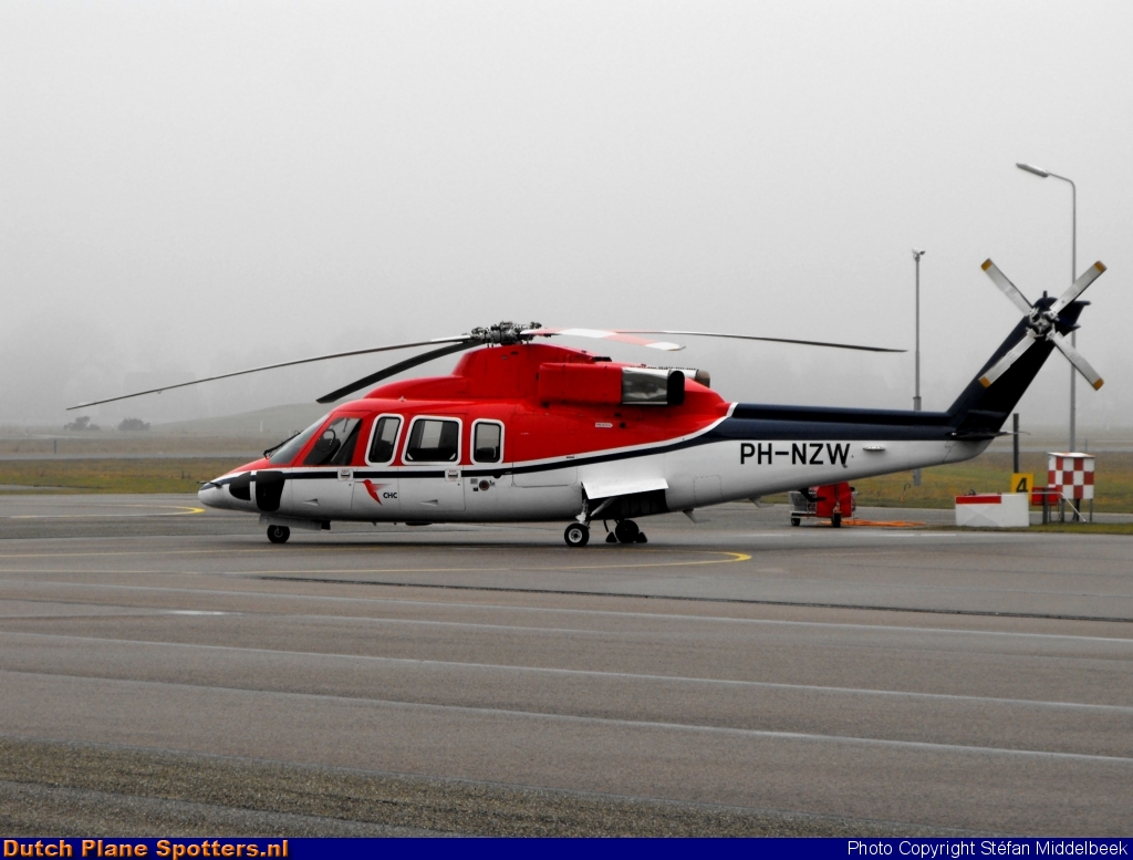 PH-NZW Sikorsky S-76B CHC Helicopters Netherlands by Stefan Middelbeek