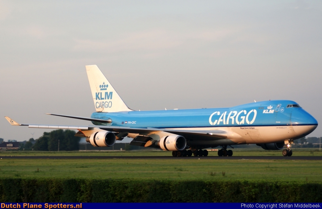 PH-CKC Boeing 747-400 KLM Cargo by Stefan Middelbeek