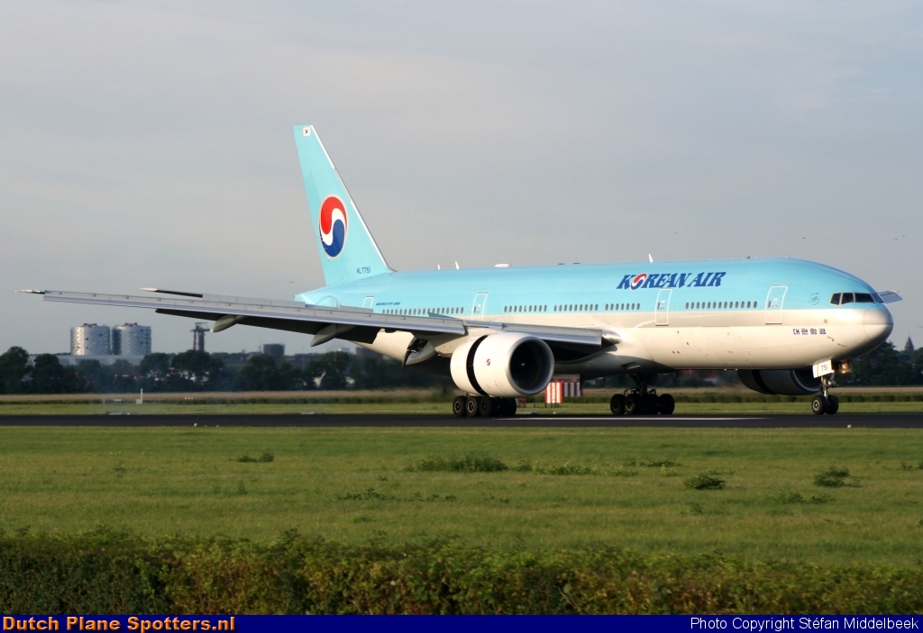 HL7751 Boeing 777-200 Korean Air by Stefan Middelbeek