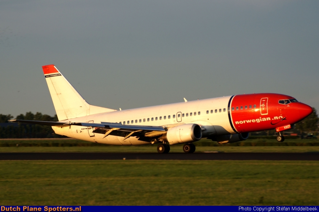 LN-KKO Boeing 737-300 Norwegian Air Shuttle by Stefan Middelbeek