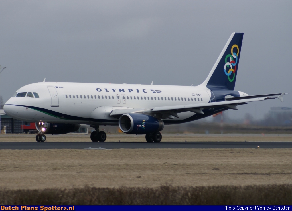 SX-OAS Airbus A320 Olympic Air by Yorrick Schotten