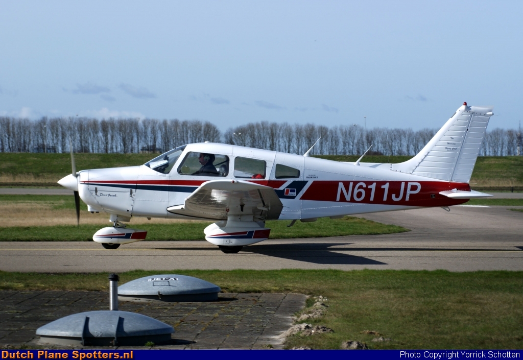 N611JP Piper PA-28 Warrior II Warrior Flying Club by Yorrick Schotten