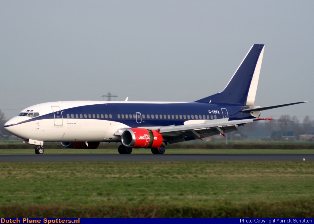 G-CDFA Boeing 737-300 Jet2 by Yorrick Schotten