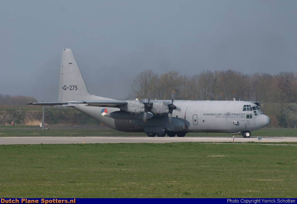 G-275 Lockheed C-130 Hercules MIL - Dutch Royal Air Force by Yorrick Schotten