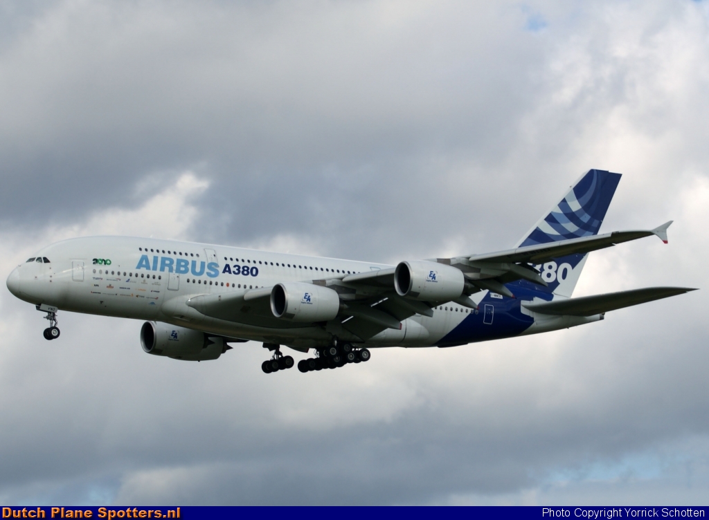 F-WWDD Airbus A380-800 Airbus Industrie by Yorrick Schotten