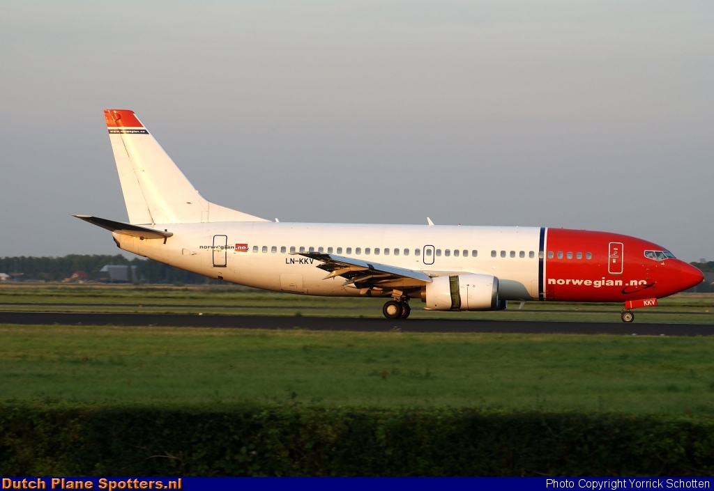 LN-KKV Boeing 737-300 Norwegian Air Shuttle by Yorrick Schotten