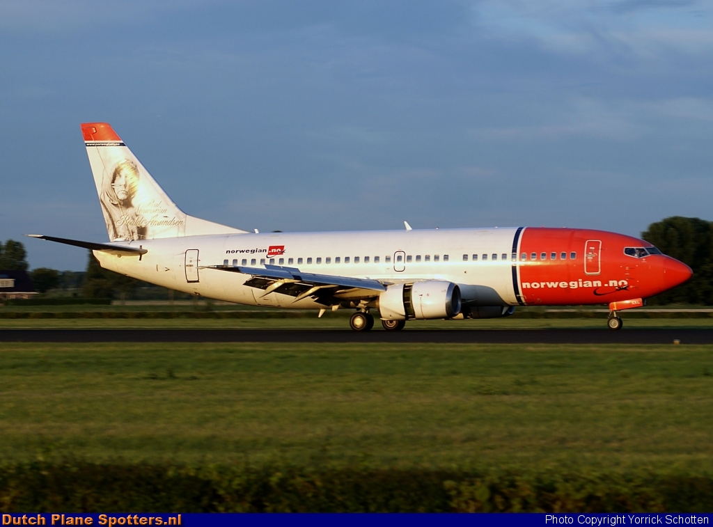 LN-KKL Boeing 737-300 Norwegian Air Shuttle by Yorrick Schotten