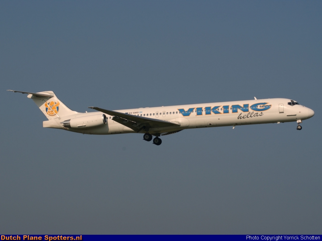 SX-SMS McDonnell Douglas MD-83 Viking Hellas Aviation by Yorrick Schotten
