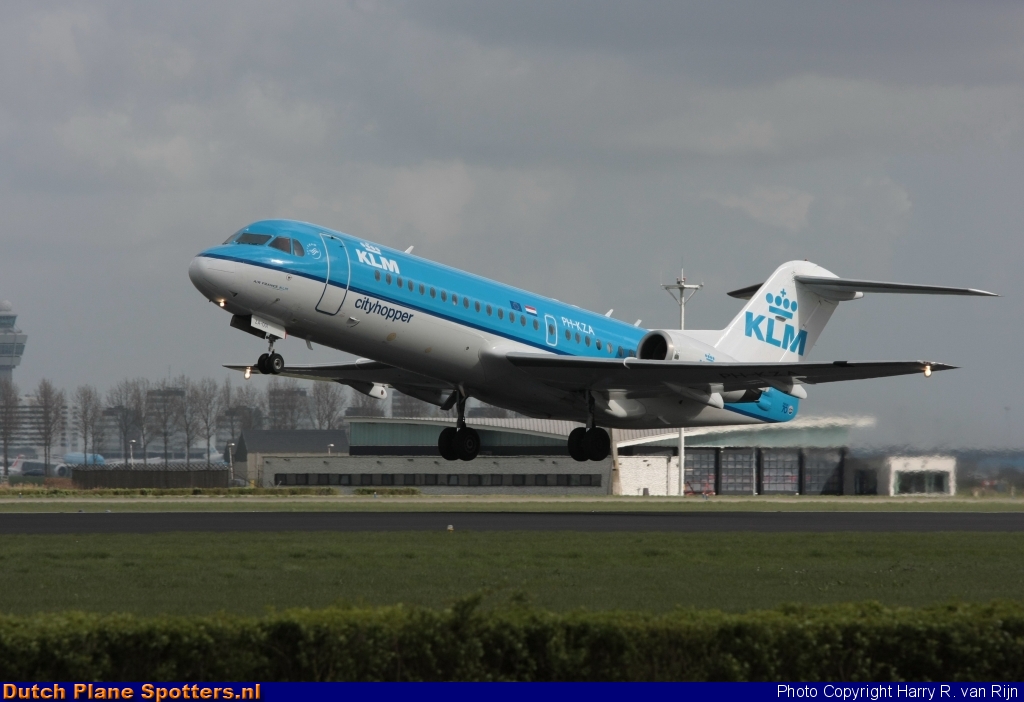 PH-KZA Fokker 70 KLM Cityhopper by Harry R. van Rijn