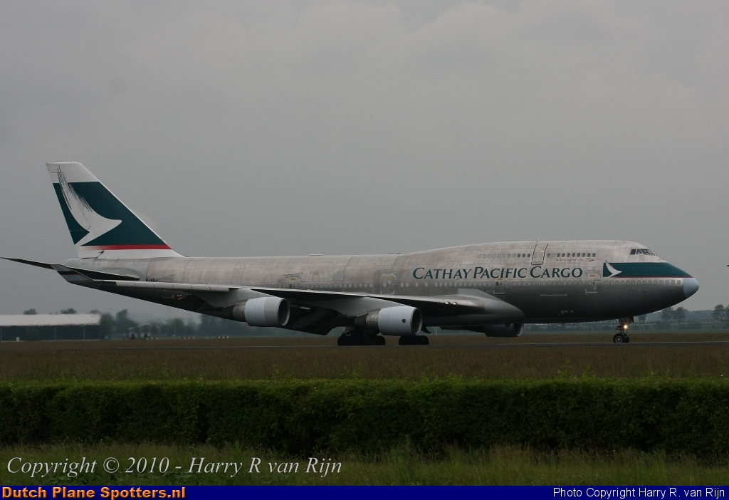 B-HKJ Boeing 747-400 Cathay Pacific Cargo by Harry R. van Rijn
