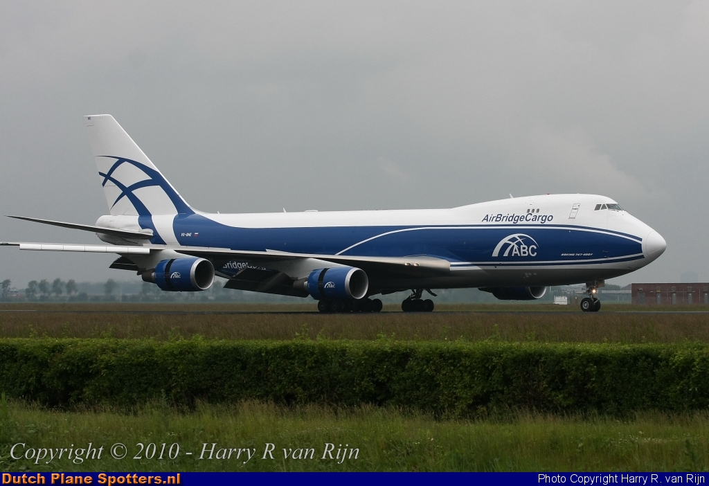 VQ-BHE Boeing 747-400 AirBridgeCargo by Harry R. van Rijn